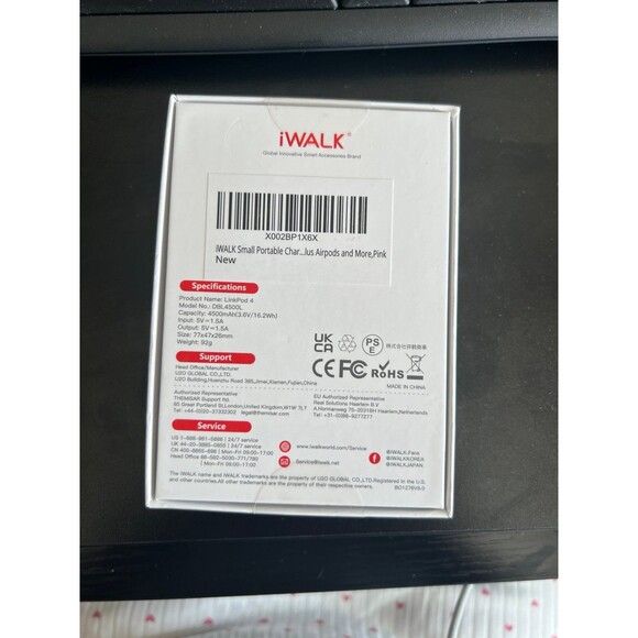 iWalk iPhone docking battery in pink - Picture 2 of 3